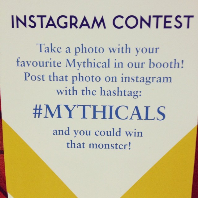 Enter our Instagram hashtag contest at #fanexpocan for a chance to win one of our #mythicals