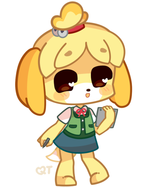 Isabelle from Animal Crossing 