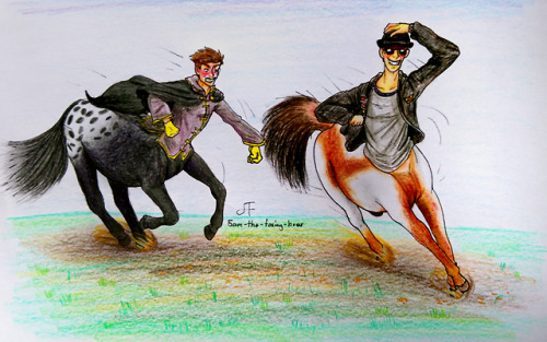 5am-the-foxing-hour: I’m at my aunts place she got Wi-FiHere have some more centaurs for the Centaur