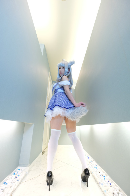 Cute Cosplay Girl Sayla [Naughtyeyes] (Fox Girl) 1-1