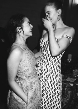 iheartgot: Maisie Williams and Sophie Turner