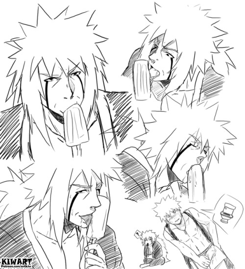 Jiraiya and Naruto <3You can support me in my PATREONYou can get my previous rewards in GUMROADPa