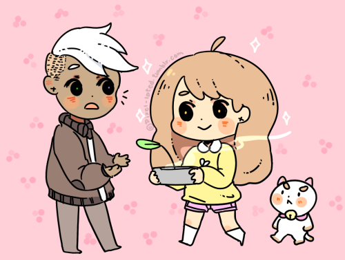 kuma-beaaar-blog: Bee & Puppycat made Deckard a casserole. ✦ ✧ 