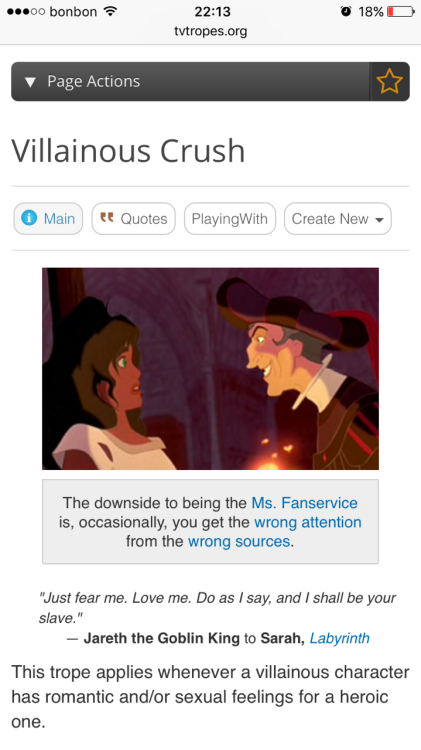 reyloiscanon17: So we weren’t delusional after all. Thank you, tvtropes.org