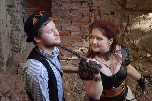 Steampunk with friendsPhoto by Miss Mulciber.