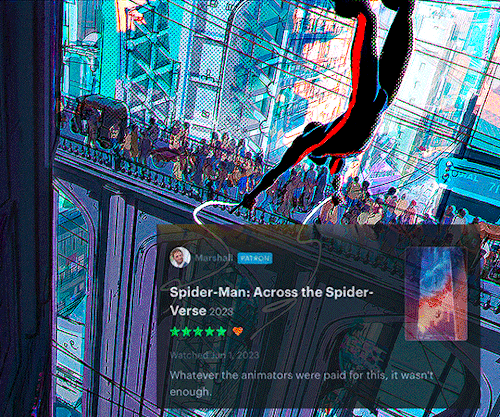 Across The Spiderverse + Letterboxd Reviews
