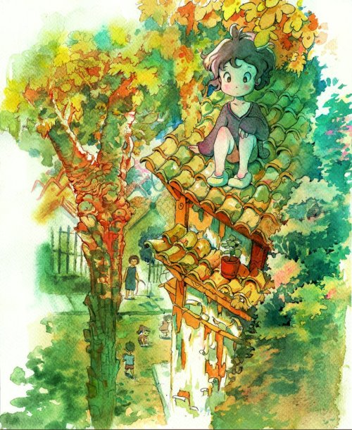 Wild Child—artwork by Moonshen: moonshen.deviantart.com/