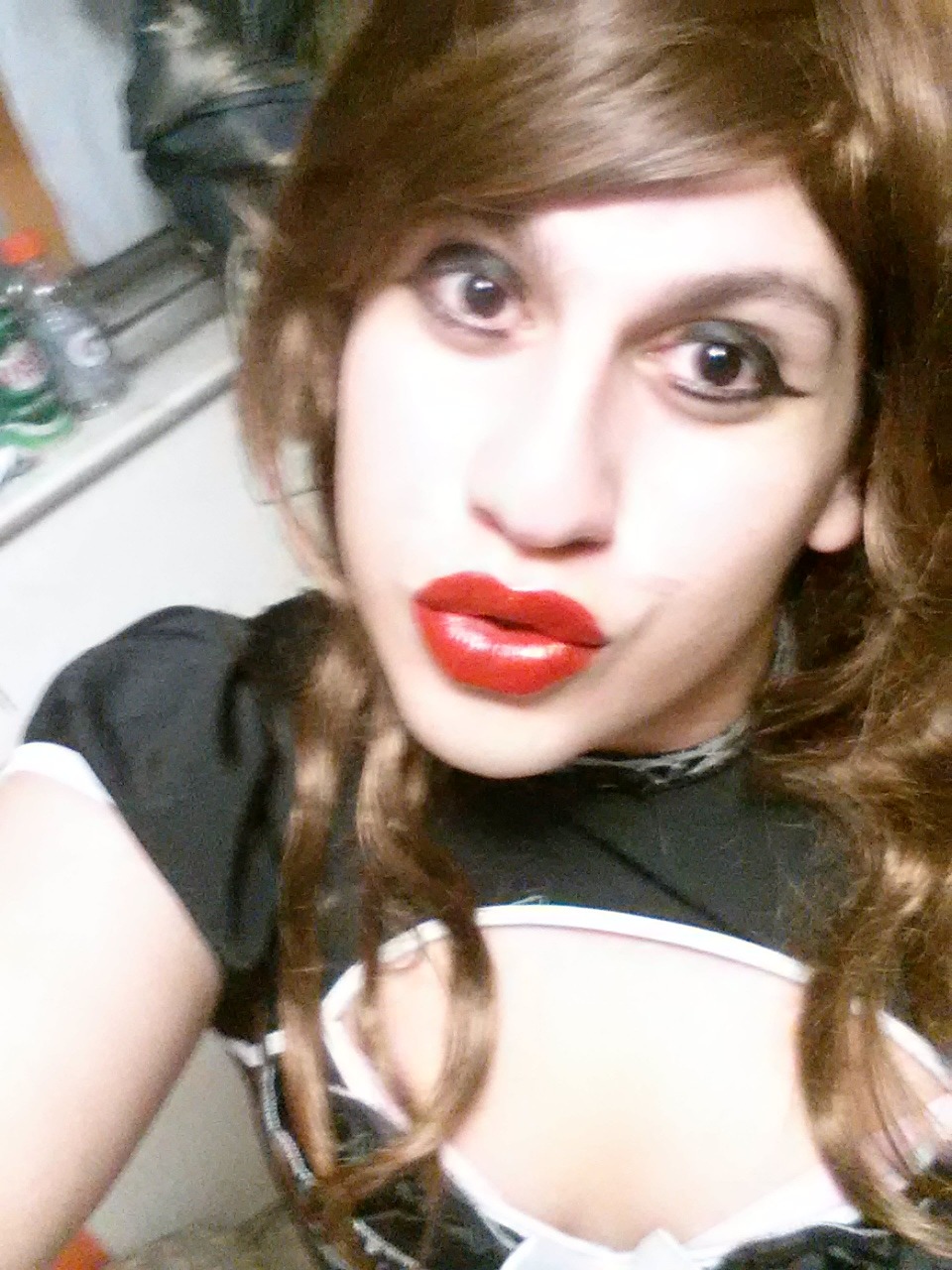 sammyess:  Red lipstick. Enjoy ♡ video of something fun coming soon. Stay tuned