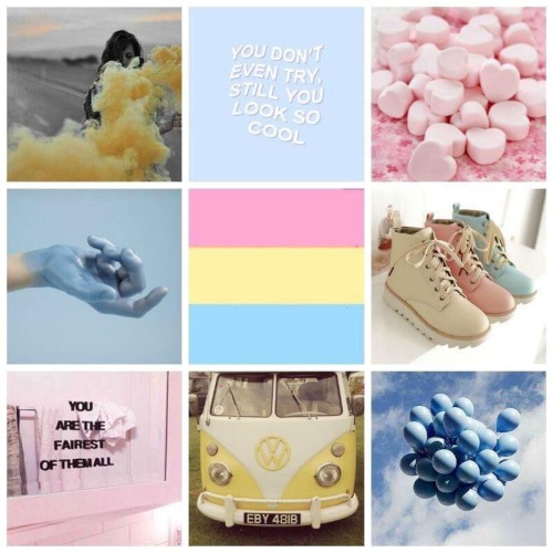 friendly-neighborhood-acethetics: Pastel Pansexual Moodboard for Anonymous