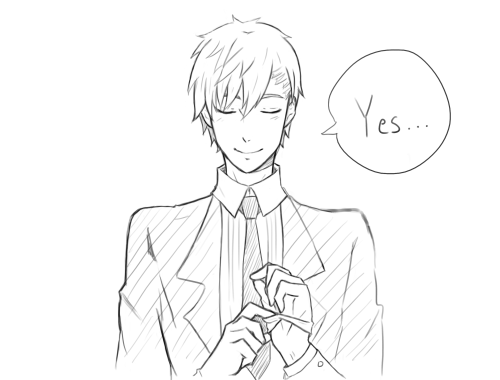 yaminohikari:  What if Makoto was one hell of a butler?