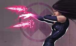 – Psylocke – by wyv1