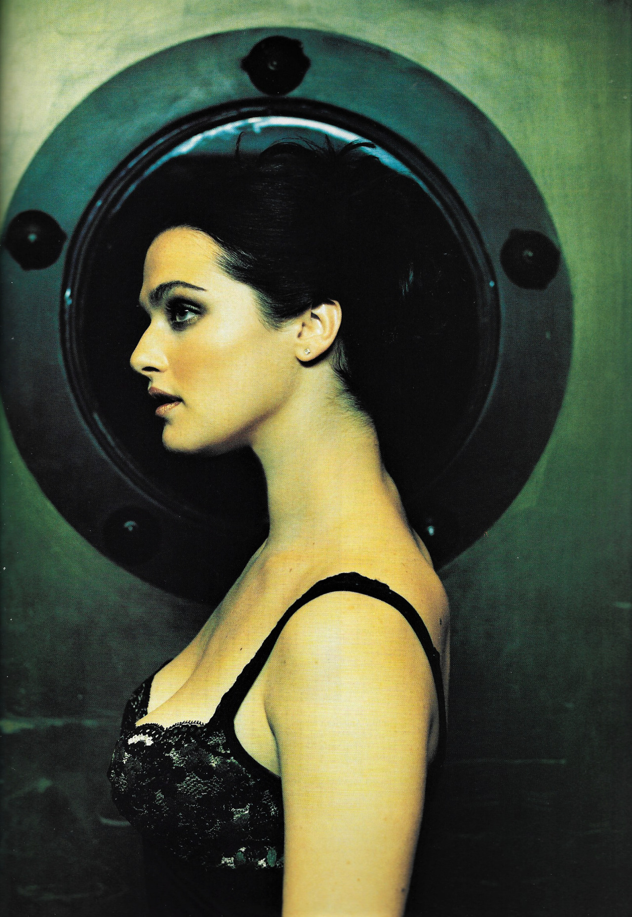 Rachel Weisz photographed by James White for Detour Magazine, November 1997.