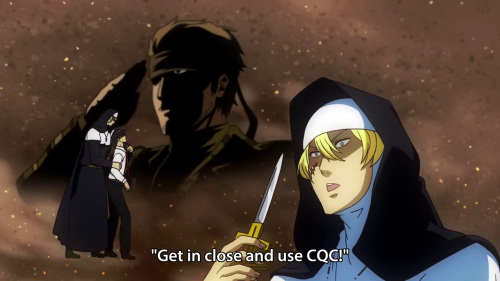 “Get in close and use CQC!”LOL!! Sister is bonkers, but as a Metal Gear Solid fan, this part absolut