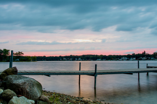 Crooked Lake sunset. Near Kalamazoo, MI.