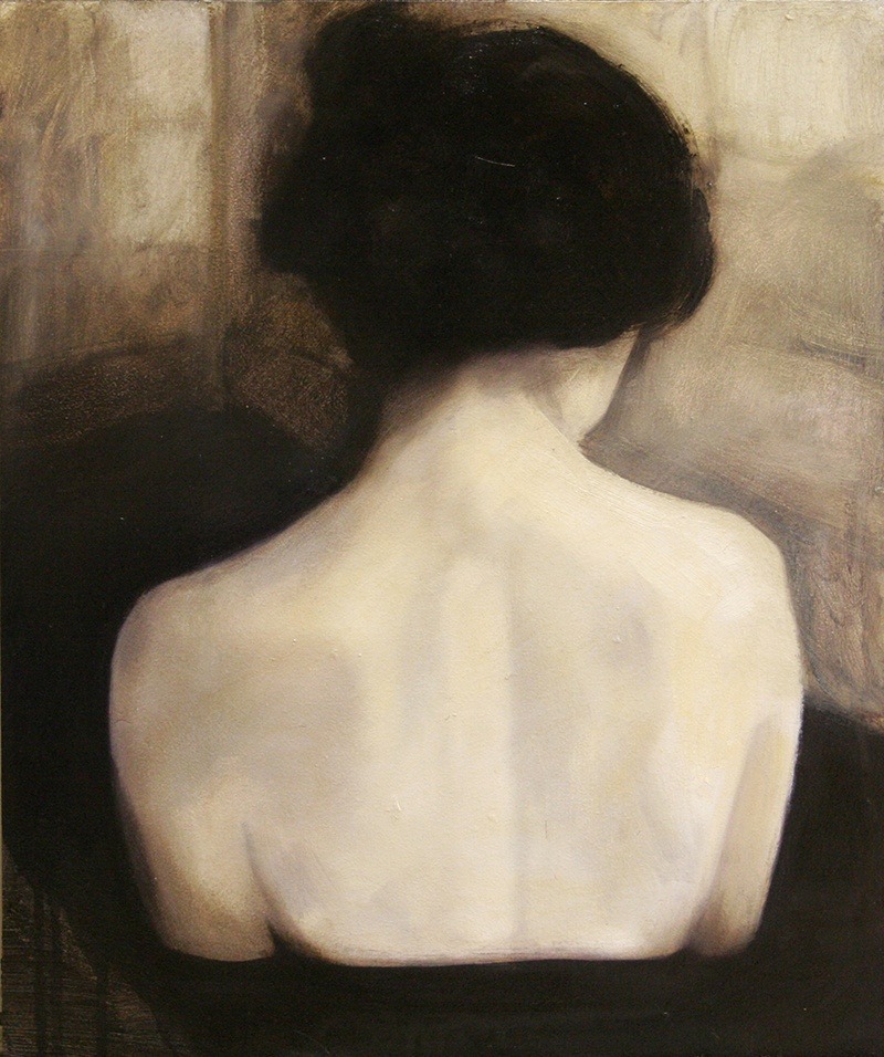 hrafnrir:  “Into the Drained Pool” (2009) by Margarita Georgiadis. 53 x 42 cm.