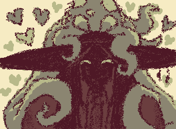 Some Wiggly Paint Art With Wwag Stuff, Btw I'm Genuinely Crying V