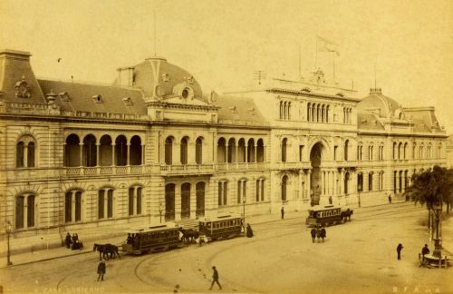 koninginmaxima:  Casa Rosada, late 1890’s. Buenos Aires, Argentina. Source: Archivo General de la Nación.> 