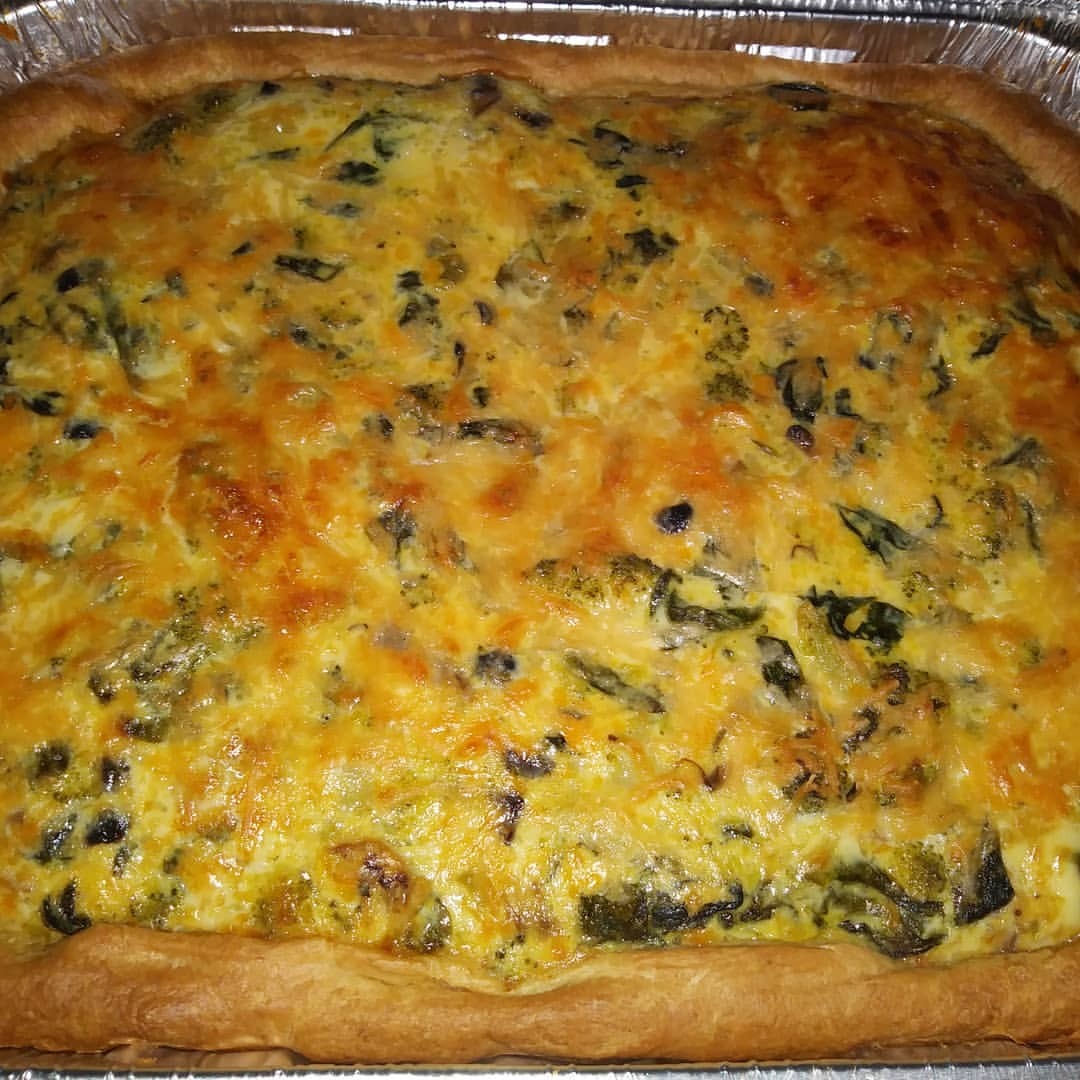 <p>Broccoli & Spinach Quiche w/Spicy Italian Sausage on a Buttery Crust<br/>
.<br/>
.<br/>
Online Ordering & Delivery Available<br/>
.<br/>
.<br/>
.<br/>
.<br/>
.<br/>
.<br/>
.<br/>
#lunchtime🍴 #lunchtime #quiches #quiche #cheeselove #cheesy #labakery #onlinebakery #onlinefood #spinach #spinachquiche #eatla #realcakebaker #spinachquiche #corporatecatering #catering #cateringevent #losangelesfood #lafood #craftservices #craftservicesla #quichetime #broccoliquiche #italiansausage  (at Los Angeles, California)<br/>
<a href="https://www.instagram.com/p/B4iPRCVg485/?igshid=1dv6ctmlm1qih" target="_blank">https://www.instagram.com/p/B4iPRCVg485/?igshid=1dv6ctmlm1qih</a></p>