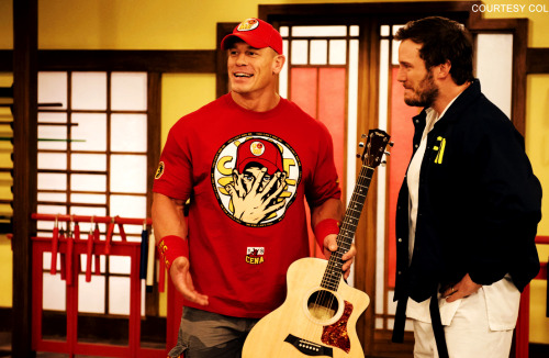 extremeviki54:  John Cena & Chris Pratt 