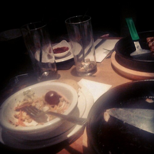 #pizza all gone #finished #finito #lol #instafood