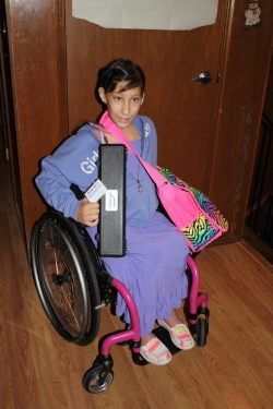 all-pierce-mice-and-horizons:  This is my sister, Heather. 11 years ago she was born with Spina Bifida. Spina Bifida means you are born with a hole in your back affecting your spinal cord. She has been in a wheel chair since she was about 3.  She has