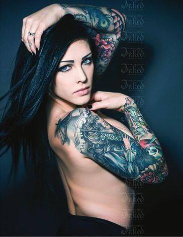 born-survivor21:  So stoked when Inked magazine posts my photos - Chelsey Mac