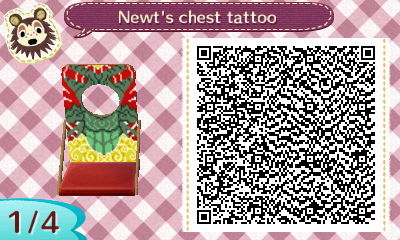 kochokoi:  this took a lot longer than i was expecting oh my god a face cut-out standee for Animal Crossing based on Newt’s chest tattoo in Pacific Rim. ( u v u)* enjoy.  omfg