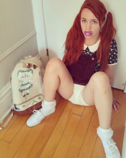 missbennieandthejets:  Back to school, back in diapers. 