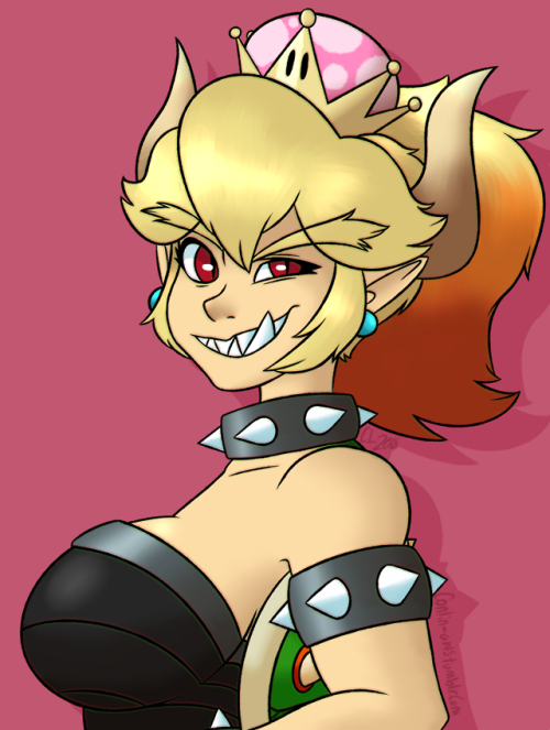 I’m Sorry, I had to give in to the Bowsette meme thingy currently going on, or heck maybe I&rs