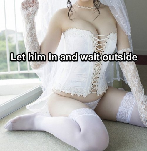 redjulie21: Cuckold Wedding: Your part of the wedding is over cucky. She chose a man for the next pa