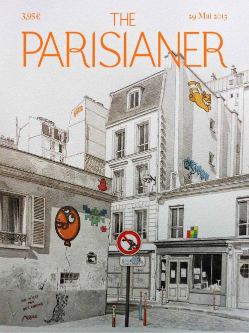 conductorofacousticalresonance:The ParisianerImaginary magazine covers, à la The New Yorker.Illustra