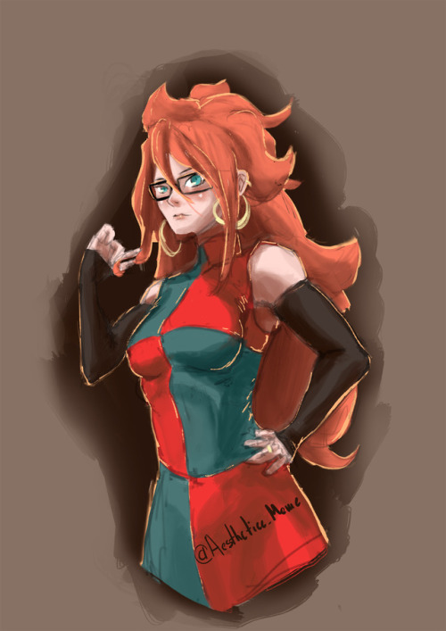 XXX Practice paint.Android 21  photo