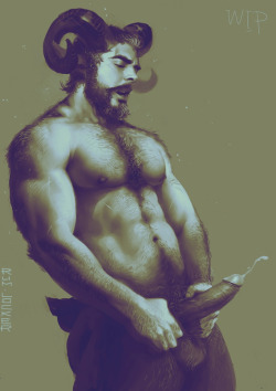 rum-locker:Satyr Painting