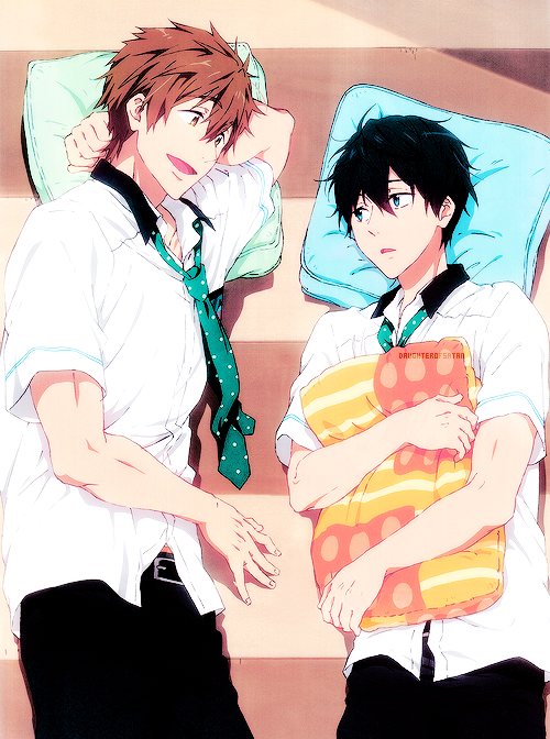 daughterofsatan:  daughterofsatan      Makoto & Haru-chan (●´□`)♡      