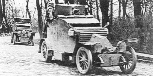 dieselfutures:Automitrailleuse Renault modèle 1915