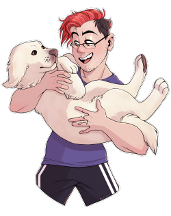 theoutcastofthenight:  @markiplier is best pet owner &lt;3Also, happy birthday for the 28th, Markimoo! You always brighten up my day ^^