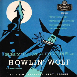 c86:  Rhythm and Blues with Howlin’ Wolf, 1957 via Dirty Funky Situation 