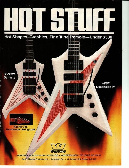 80s guitar ads.