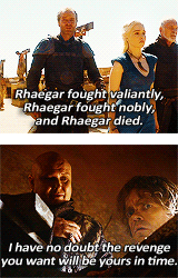 rekkka:  memorable lines from season 3 of Game of Thrones (1 &amp; 2) 