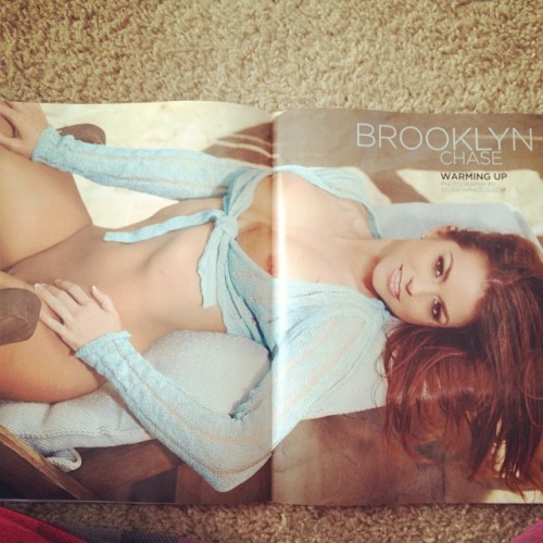 April 2014 issue of Hustler Magazine! So proud!