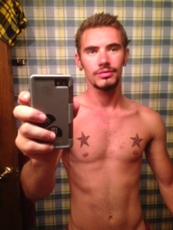 straightnakedhotties:  Our James Franco look-alike/rocker/bodybuilder/fireman. My god, I want his cock in me. 