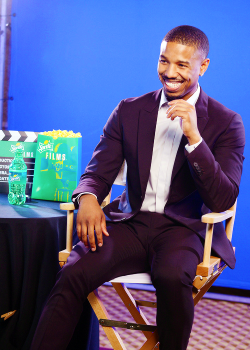 michaelbjordan-news:  Michael B. Jordan mentors