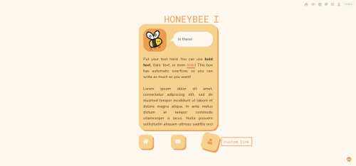 nuclearthemes: PAGE 01 | HONEYBEE preview // download &gt;&gt; features responsive layout 100x1