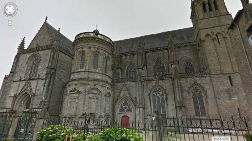 streetview-snapshots: Cathédrale Saint-Pierre de Vannes, Rue des Chanoines, Vannes