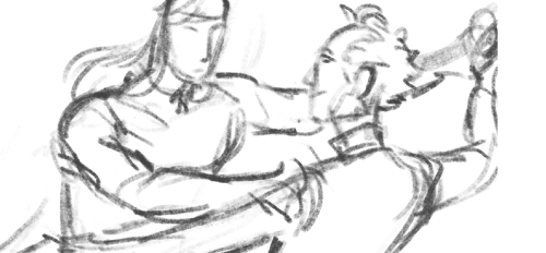 Please Draw Geralt And Regis Dancing. He Cannot Just Flat Out Refuse Like That