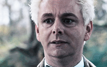 casenumber825:The most adorable of all the angels.(a.k.a. Michael Sheen makes multiple face journeys