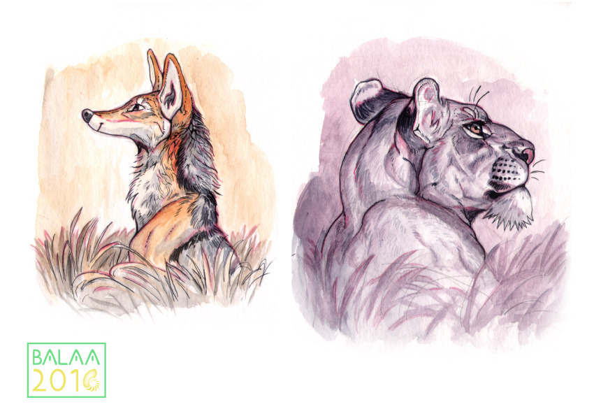 spiramirabilis:  More watercolor practice from the last weekend.  And a sneaky Loirin