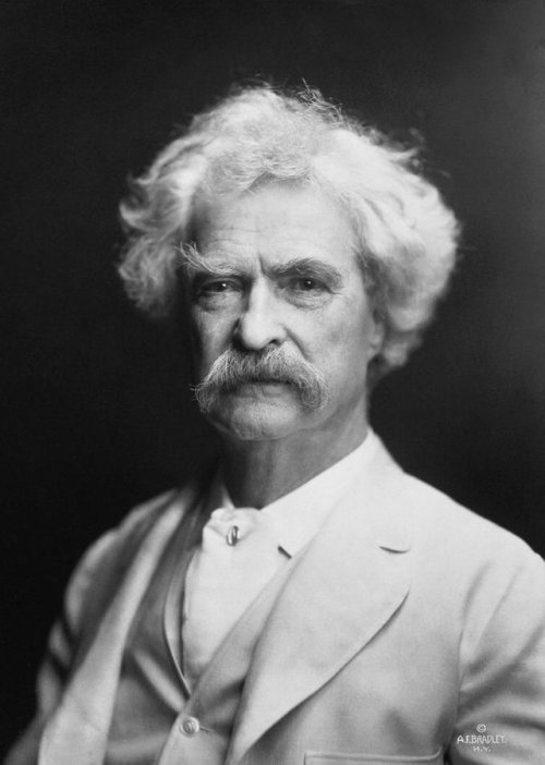 historical-nonfiction:    In 1898. Samuel Clemens signed a hotel register “S.L. Clemens. Profession: Mark Twain.”  