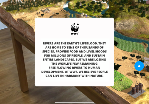 Free Rivers - AR App for education.I was approached by OneBigRobot to help them extend the functionality of their previously published app Free-Rivers, an educational app that was highlighted during the Apple’s Field trip Conference.
Coming from a...