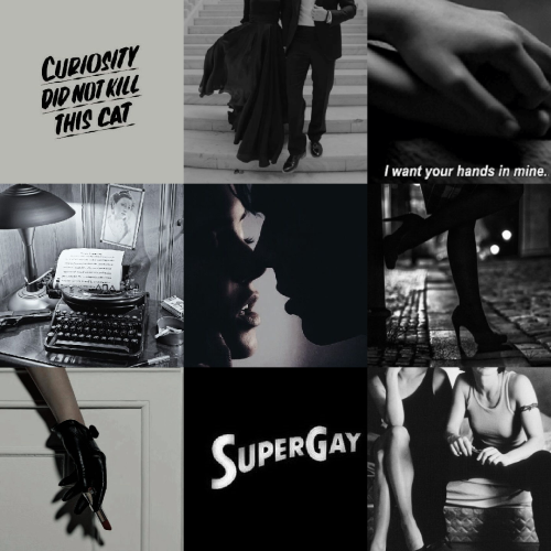 the dame was trouble alright&mdash;butch noir detective x femme fatale